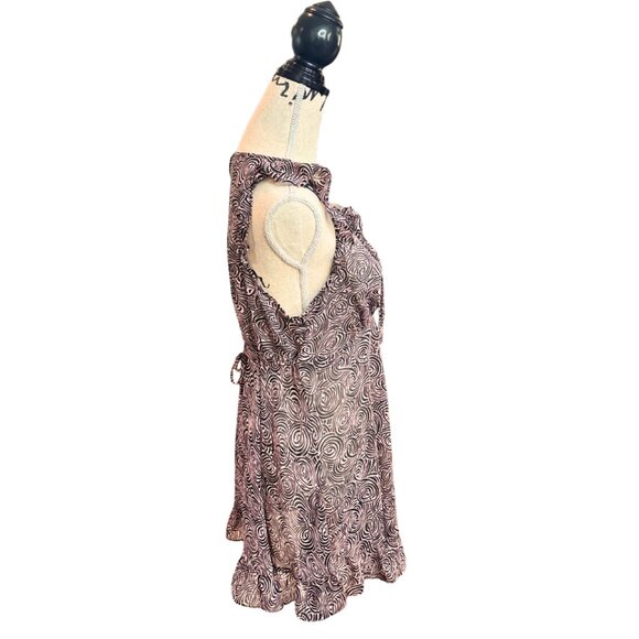 Betsey Johnson Intimates Sheer Babydoll Lingerie Slip Dress and Thong Size Large - Picture 5 of 11